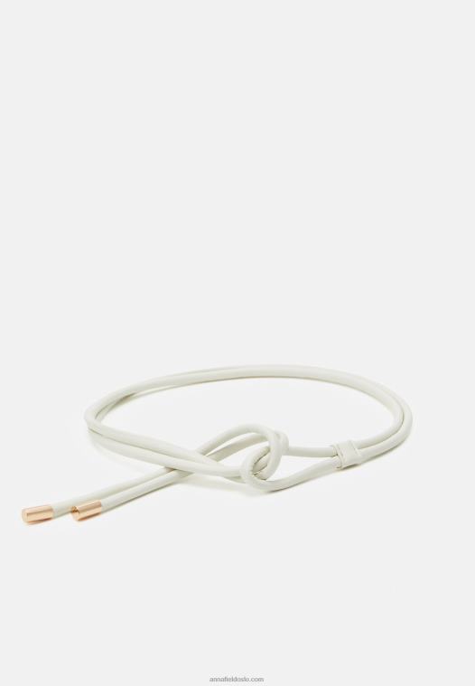 Anna Field kvinner midjebelte off-white P266L2773