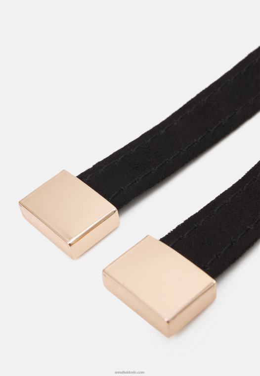 Anna Field kvinner midjebelte svart P266L2764