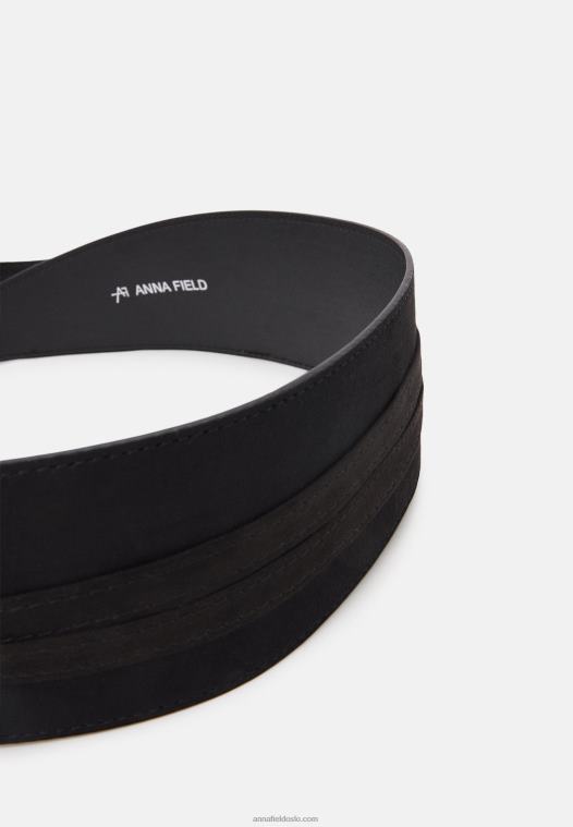 Anna Field kvinner midjebelte svart P266L2764