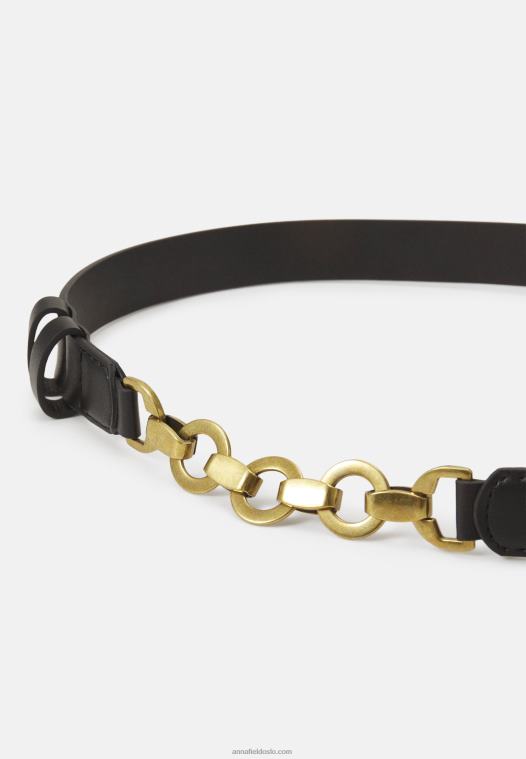 Anna Field kvinner midjebelte svart P266L2767