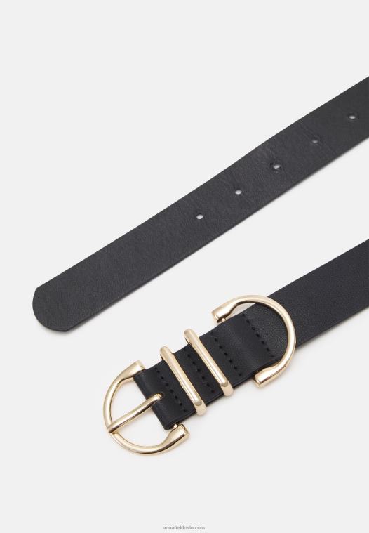 Anna Field kvinner midjebelte svart P266L2768