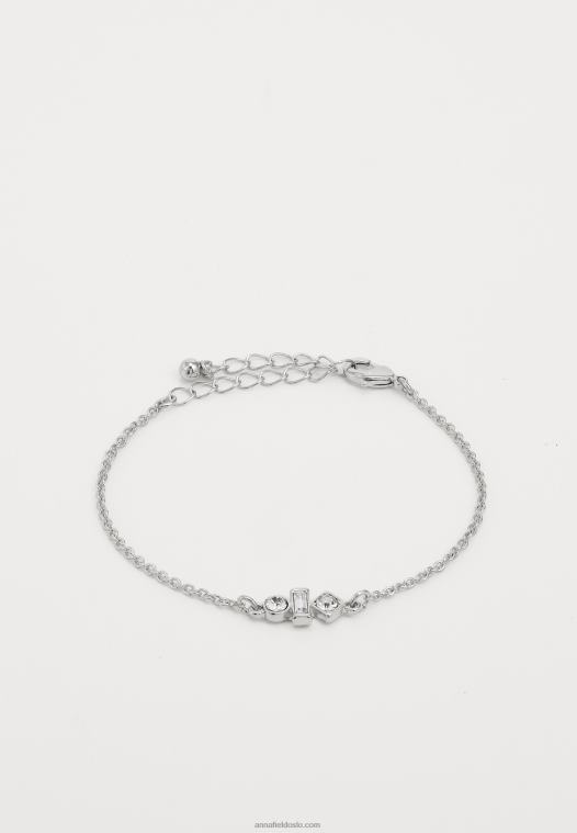 Anna Field kvinner sett klokke sølv P266L2785