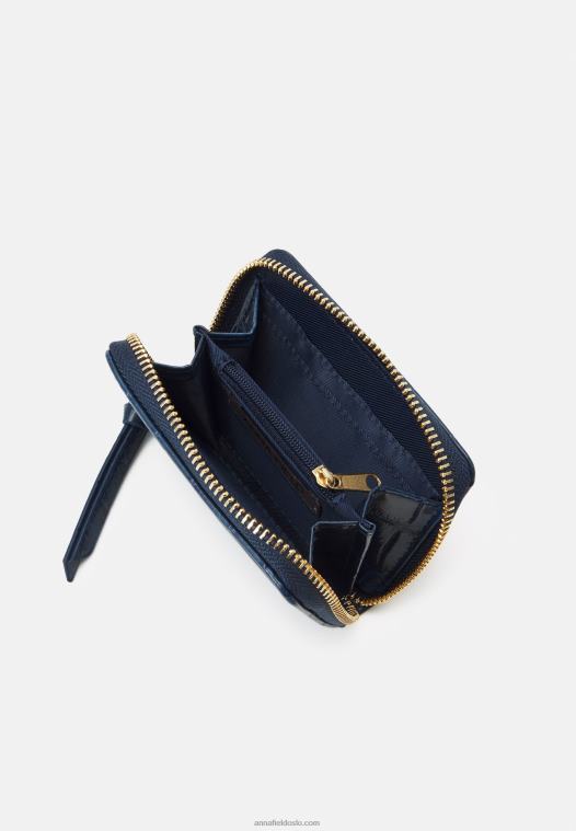 Anna Field kvinner lommebok blå P266L2808