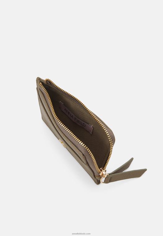 Anna Field kvinner lommebok lysebrun P266L2818