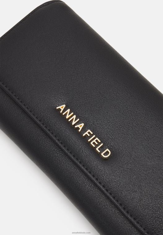 Anna Field kvinner lommebok svart P266L2804