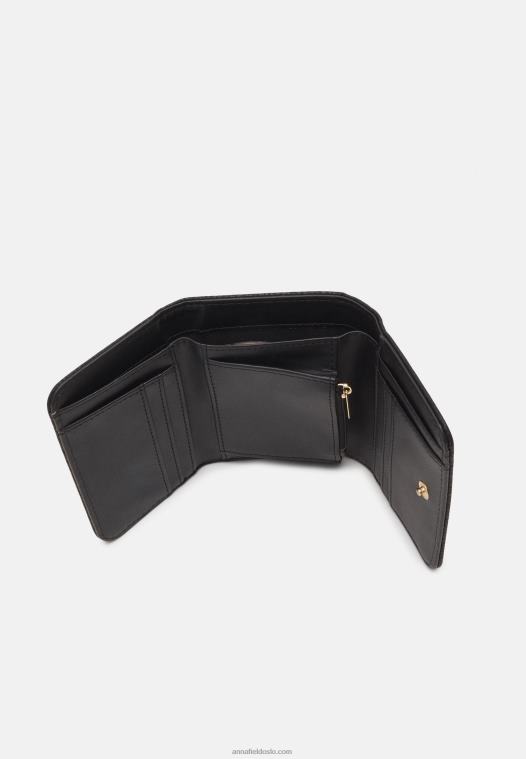 Anna Field kvinner lommebok svart P266L2816