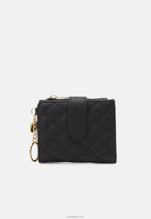 Anna Field kvinner lommebok svart P266L2817