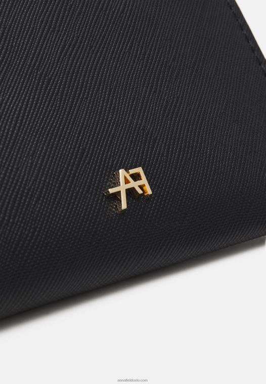 Anna Field kvinner lommebok svart P266L2822