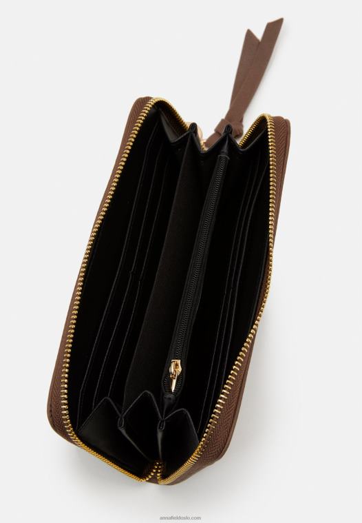 Anna Field kvinner lommebok taupe P266L2799