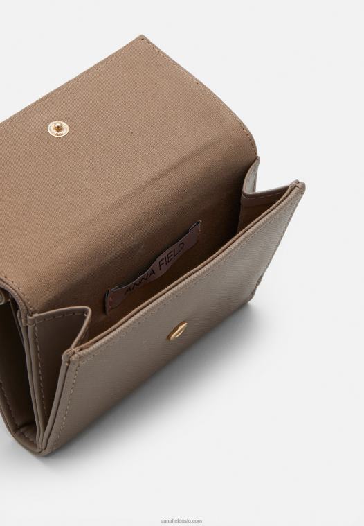 Anna Field kvinner lommebok taupe P266L2803