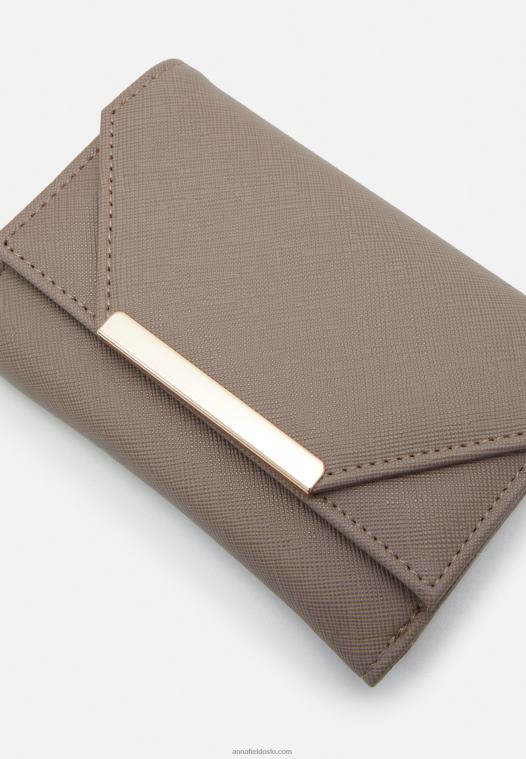 Anna Field kvinner lommebok taupe P266L2803