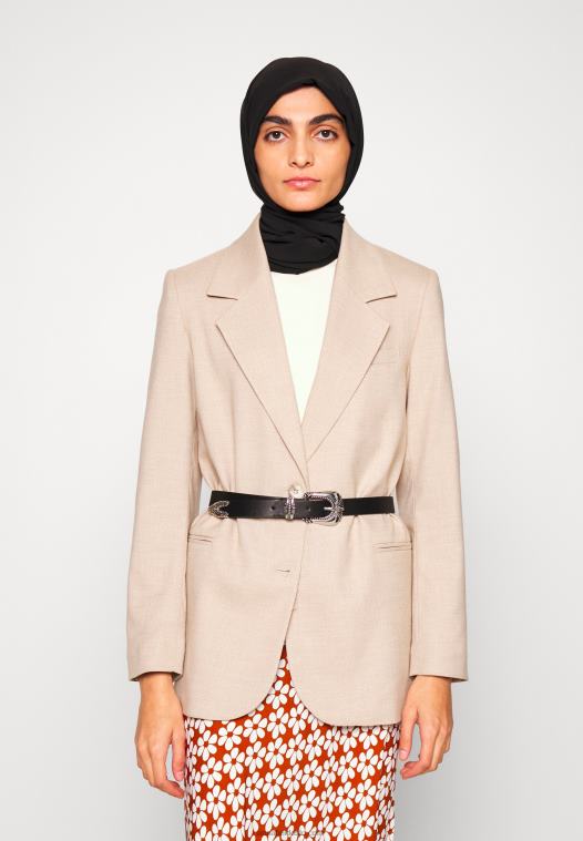 Anna Field kvinner 2 pakke hodeskjerf svart/grønt P266L2707