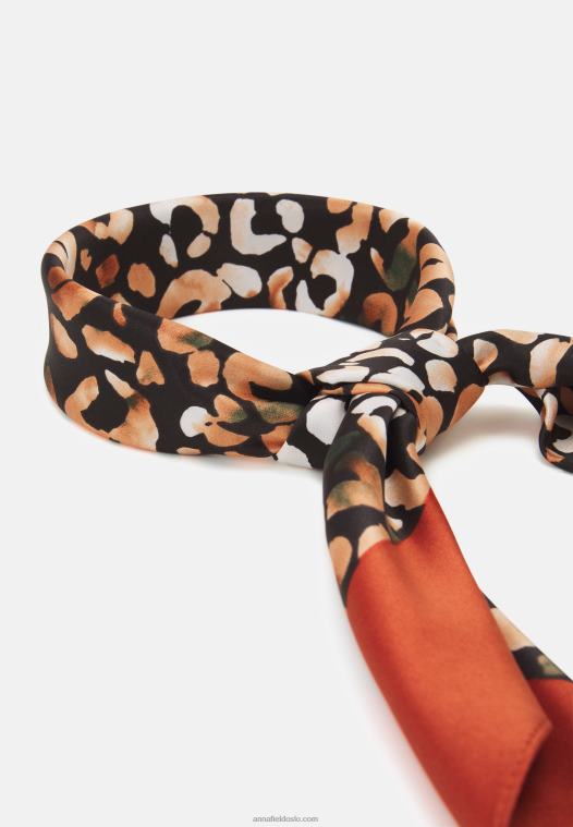 Anna Field kvinner foulard brun P266L2844