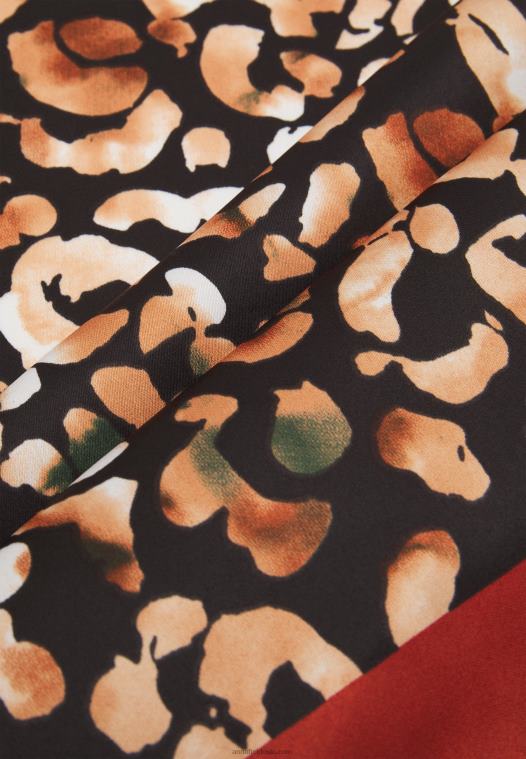 Anna Field kvinner foulard brun P266L2844