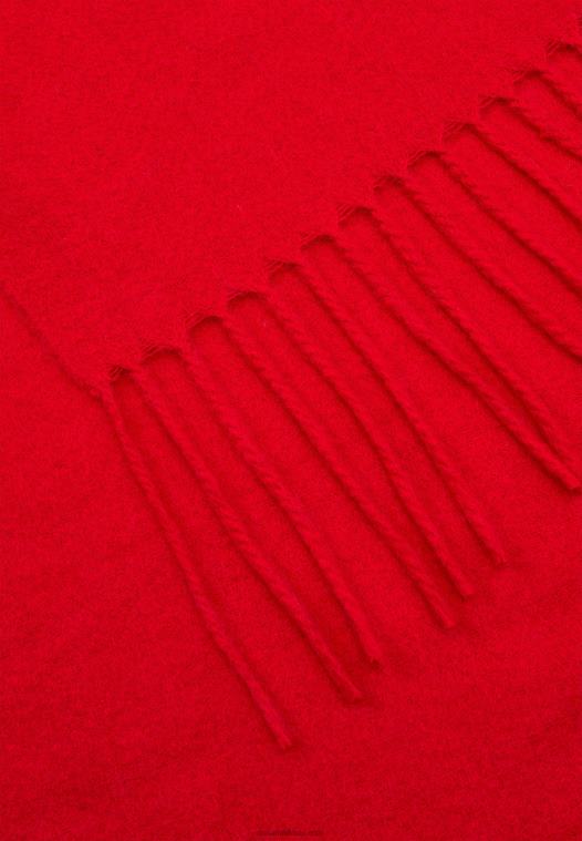 Anna Field kvinner skjerf rødt P266L2827