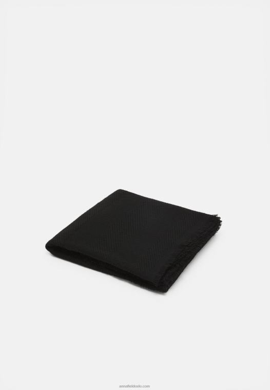 Anna Field kvinner skjerf svart P266L2826