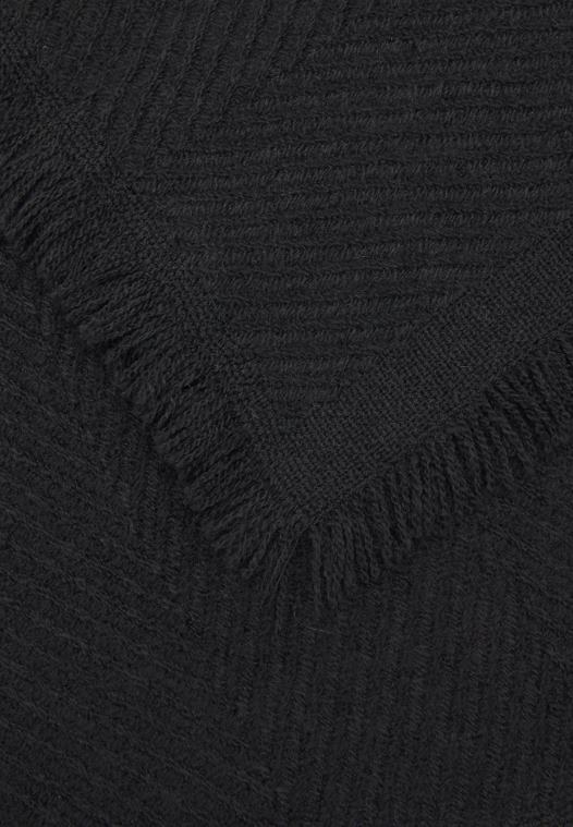 Anna Field kvinner skjerf svart P266L2826