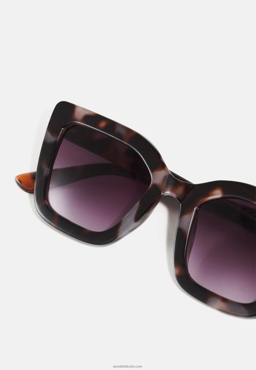 Anna Field kvinner solbriller brune P266L2685