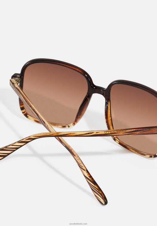 Anna Field kvinner solbriller brune P266L2689