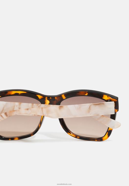 Anna Field kvinner solbriller brune P266L2698