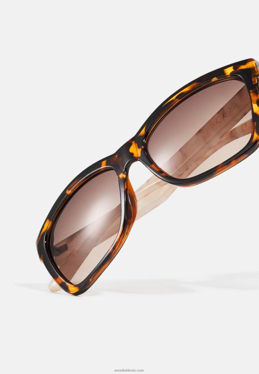 Anna Field kvinner solbriller brune P266L2698
