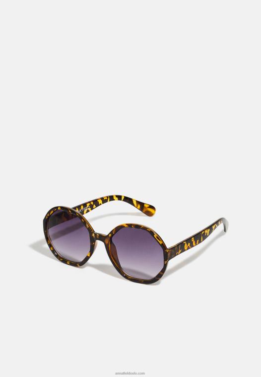 Anna Field kvinner solbriller brune P266L2704