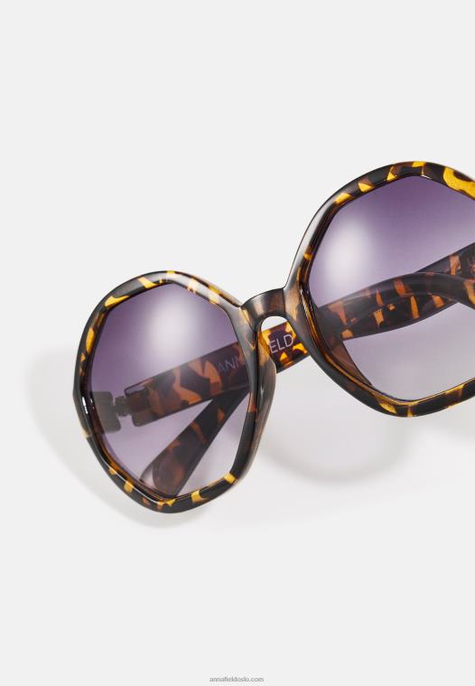 Anna Field kvinner solbriller brune P266L2704