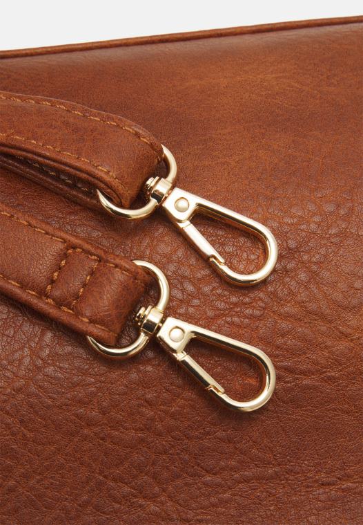 Anna Field kvinner bærbar bag cognac P266L2562