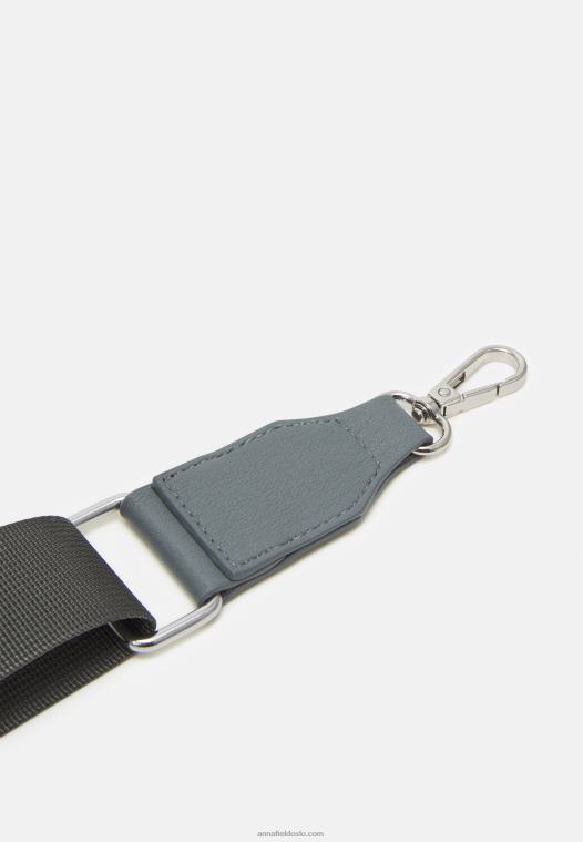 Anna Field kvinner bærbar bag mørk grå P266L2585