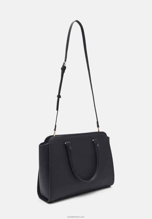 Anna Field kvinner bærbar bag svart P266L2565