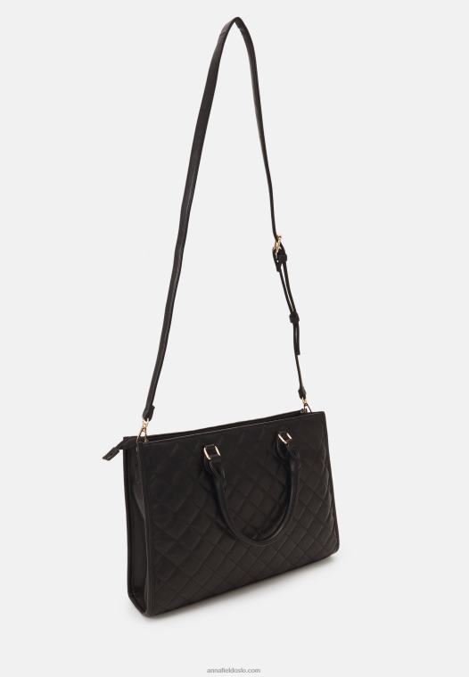 Anna Field kvinner bærbar bag svart P266L2567