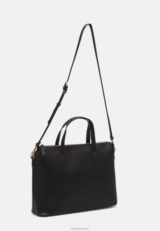 Anna Field kvinner bærbar bag svart P266L2574