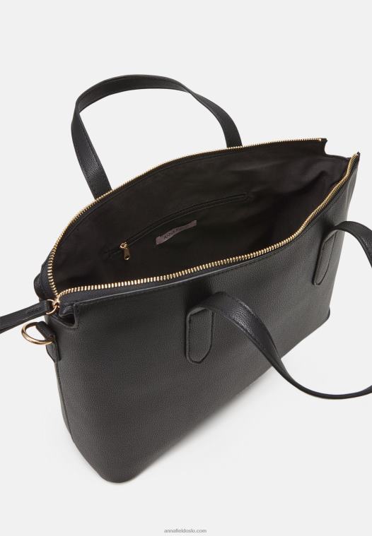 Anna Field kvinner bærbar bag svart P266L2574