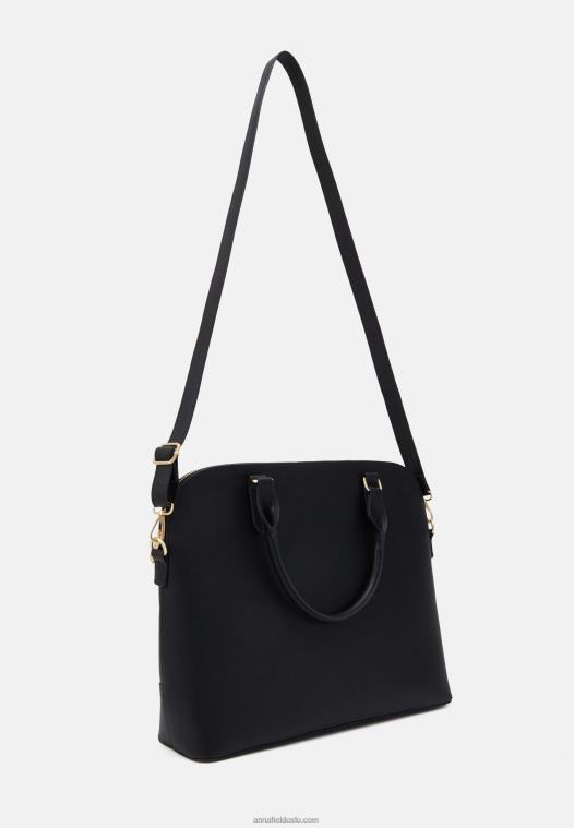 Anna Field kvinner bærbar bag svart P266L2578