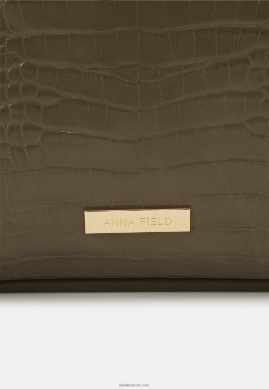 Anna Field kvinner bærbar bag taupe P266L2569
