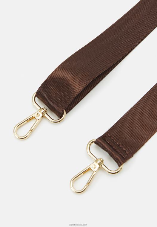 Anna Field kvinner bærbar veske brun P266L2576