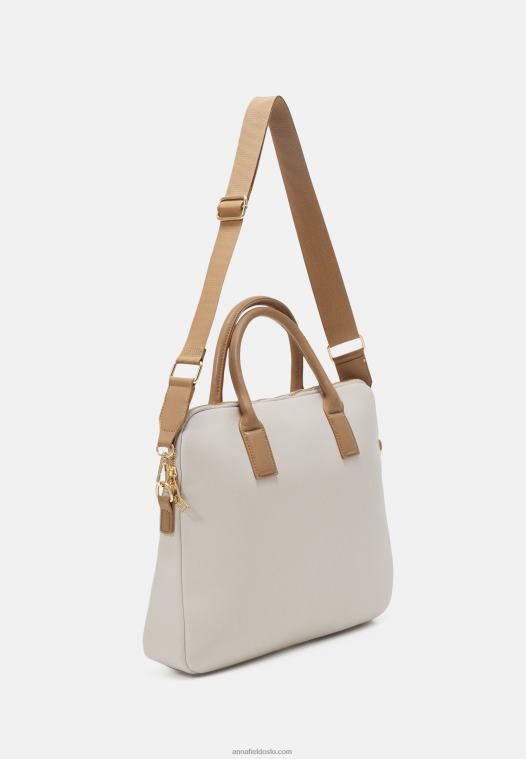 Anna Field kvinner bærbar veske brun P266L2581