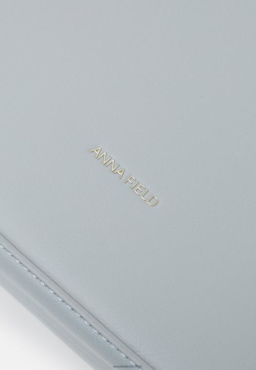 Anna Field kvinner bærbar veske grå P266L2589