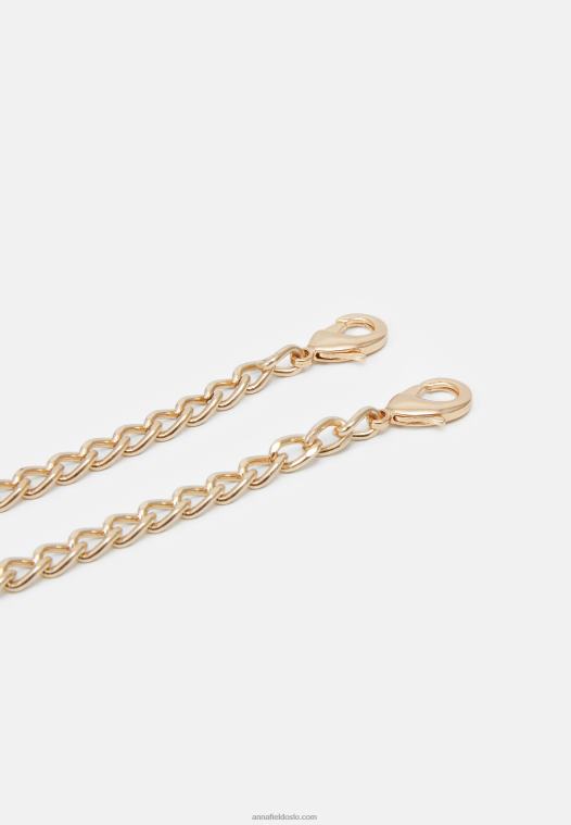 Anna Field kvinner clutch 302 rød P266L2435