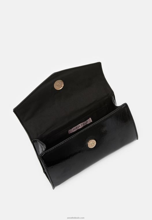Anna Field kvinner clutch 802 svart P266L2407