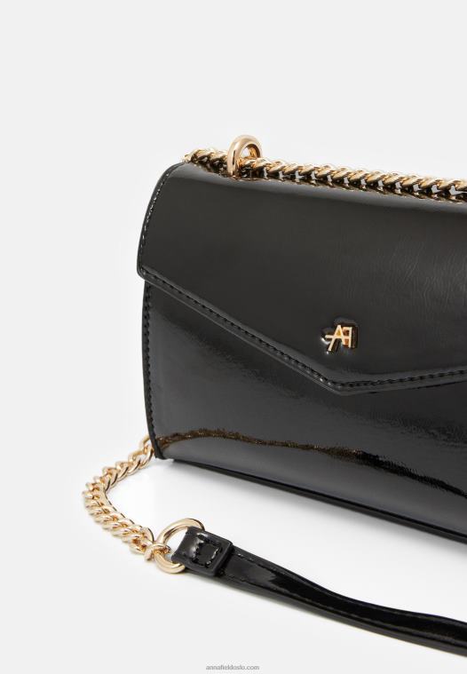 Anna Field kvinner clutch 802 svart P266L2407