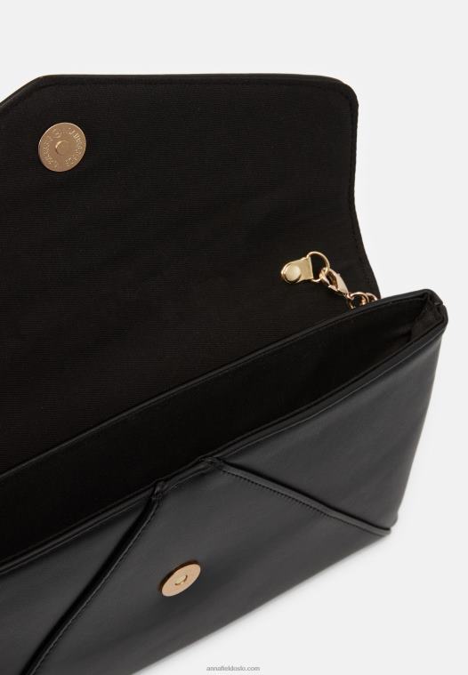 Anna Field kvinner clutch 802 svart P266L2446