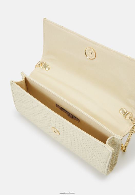 Anna Field kvinner clutch beige P266L2403