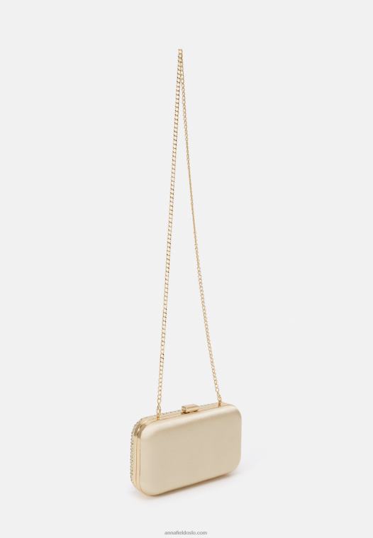Anna Field kvinner clutch gull P266L2418