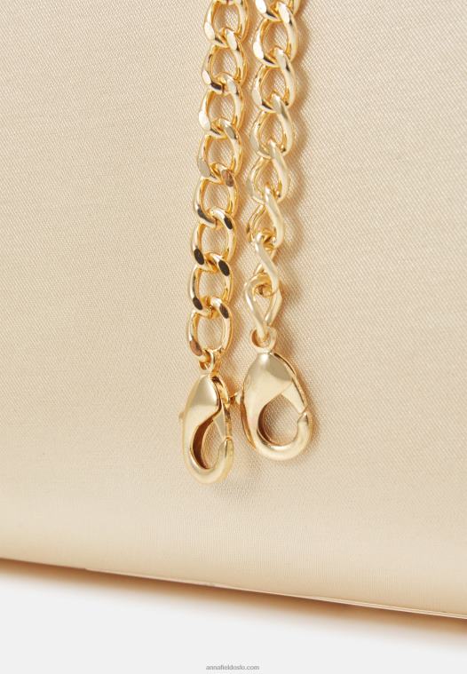 Anna Field kvinner clutch gull P266L2418