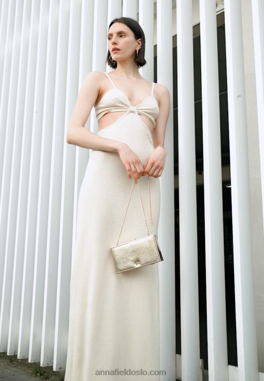 Anna Field kvinner clutch gull P266L2440