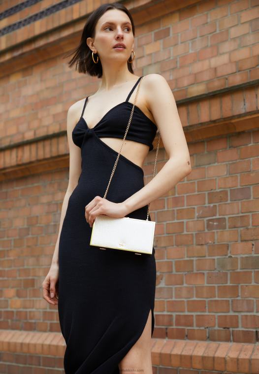 Anna Field kvinner clutch gullfarget P266L2430