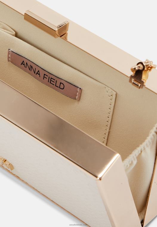 Anna Field kvinner clutch gullfarget P266L2430