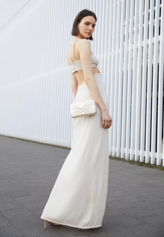 Anna Field kvinner clutch hvit P266L2421