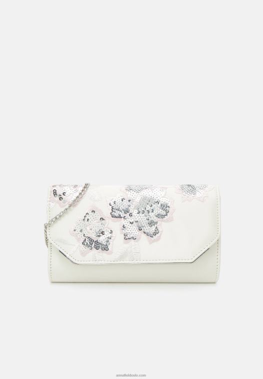 Anna Field kvinner clutch hvit P266L2439